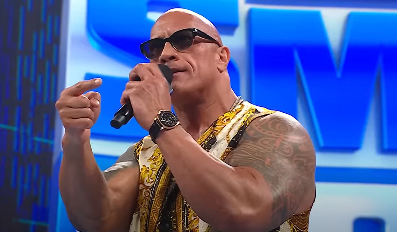 The Rock Lights Up SmackDown: A No-Holds-Barred Concert That Shook the WWE Universe