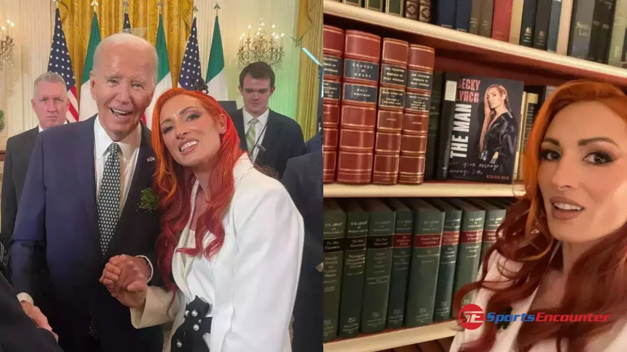 Daring Move by Becky Lynch and Seth Rollins at The White House