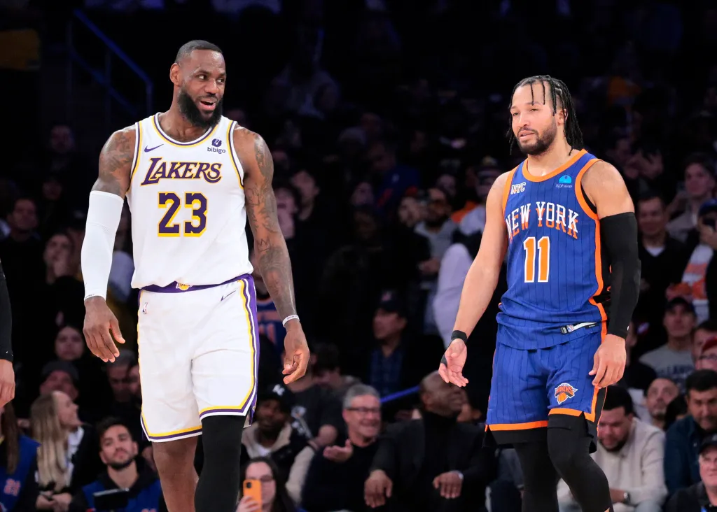 LeBron James Lauds Jalen Brunson's Herculean Efforts Amid Knicks' Injury Crisis