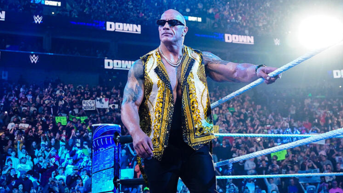 The Rock Lights Up SmackDown: A No-Holds-Barred Concert That Shook the WWE Universe