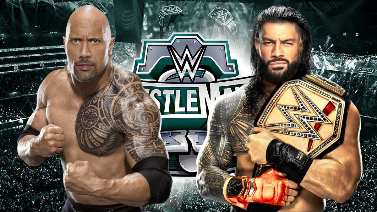 WrestleMania 40 Heats Up: The Rock Throws Down Gauntlet to Rhodes and Rollins on Instagram