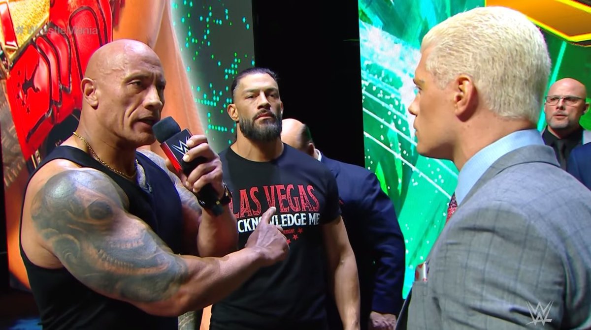 The Rock's Rivalry with Cody Heats Up on WWE RAW: A Riveting Prelude to WrestleMania 40