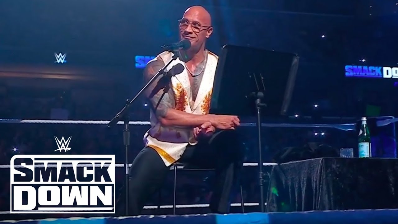 The Rock Lights Up SmackDown: A No-Holds-Barred Concert That Shook the WWE Universe