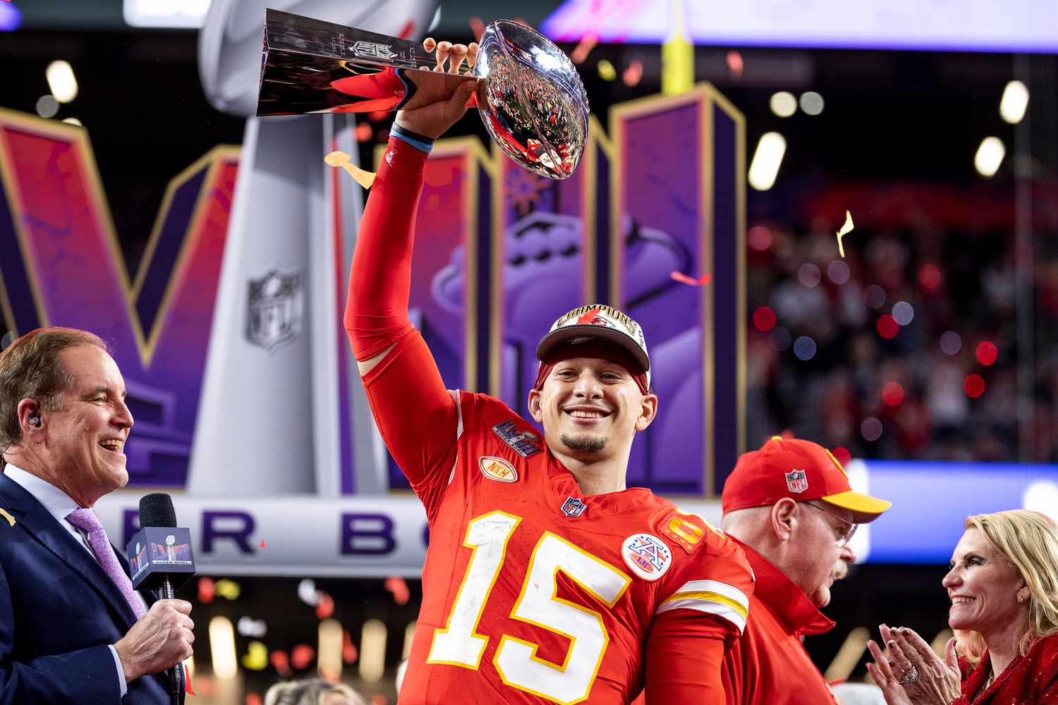 Patrick Mahomes' One-Year-Old Son, Bronze, Shows Early Love for March Madness