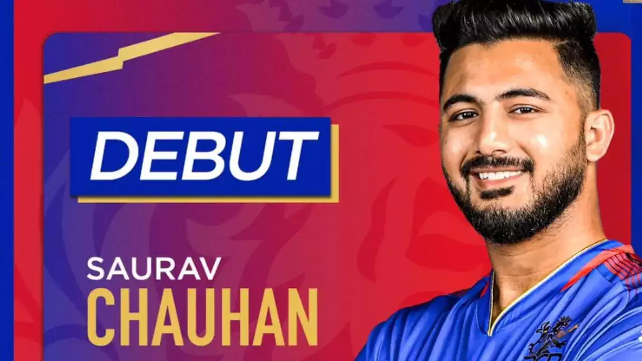 Saurav Chauhan: RCB's New Dynamo Makes His IPL Debut