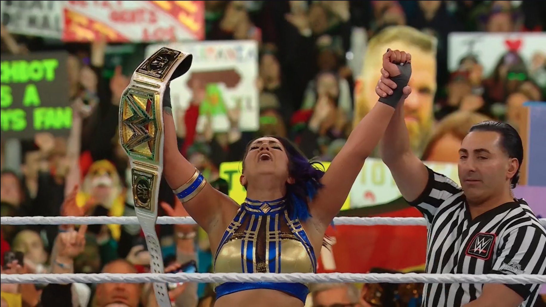 Bayley Sets Sights on WrestleMania Main Event After Historic Win