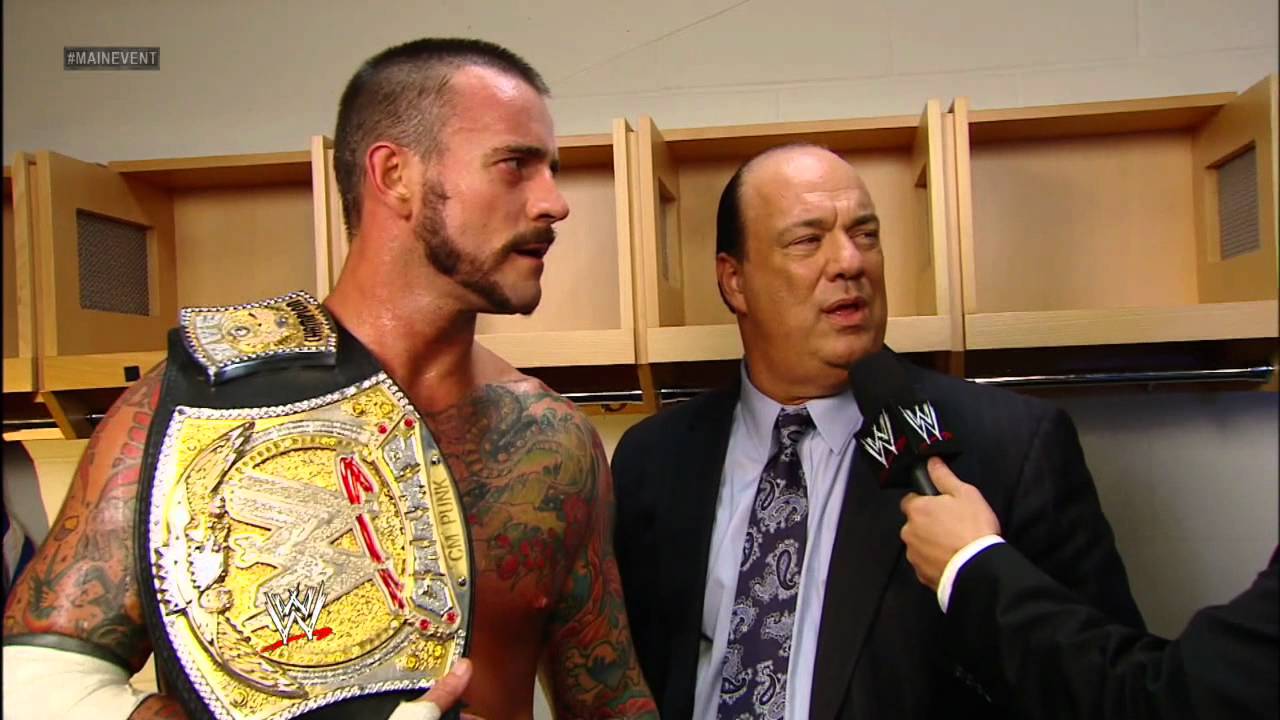 CM Punk and Paul Heyman Share a Heartfelt Moment Backstage at WWE Hall of Fame