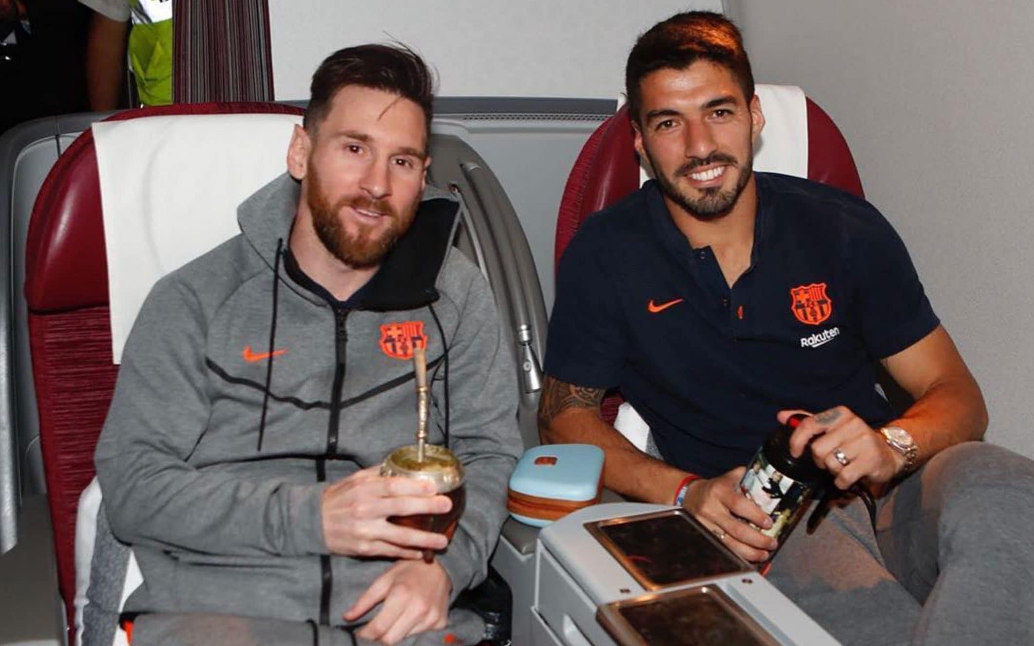 Celebrating Victory: Messi and Suárez Shine Both On and Off the Field