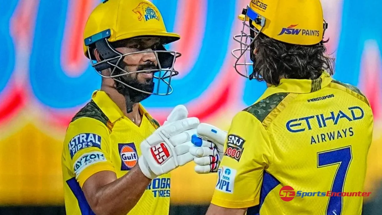 Ruturaj Gaikwad Steps into MS Dhoni's Giant Shoes at CSK2