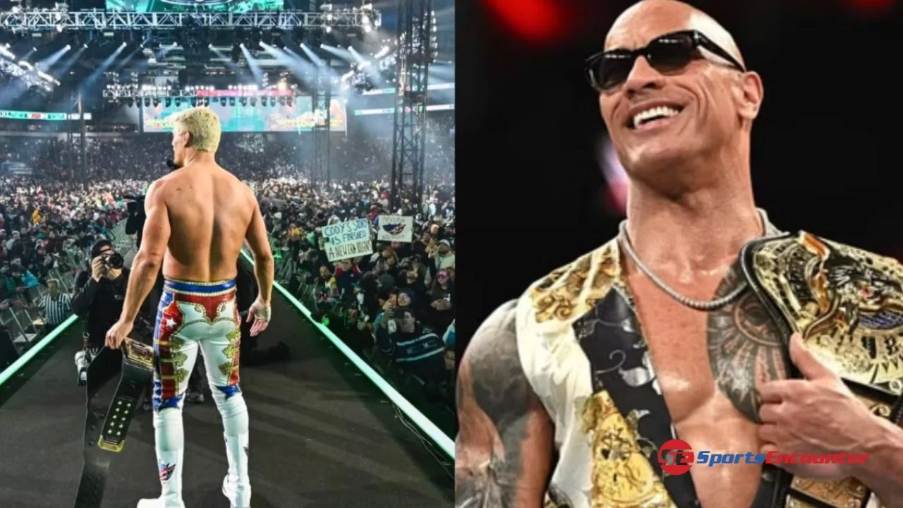 The Rock vs. Cody Rhodes: A WrestleMani