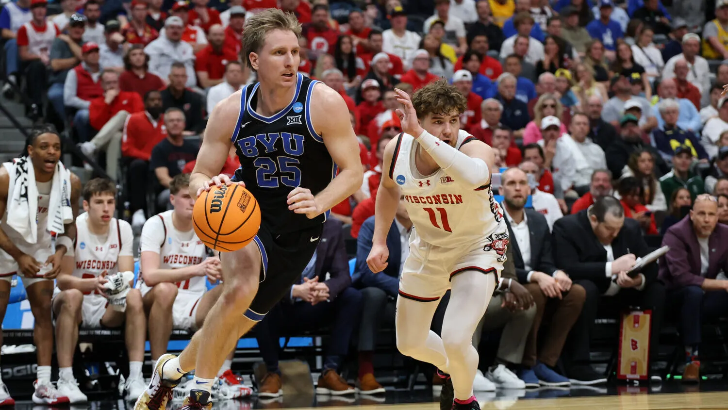 BYU Shocks Wisconsin with Heart-Stopping Win, Advances to Sweet 16 in NCAA Tournament