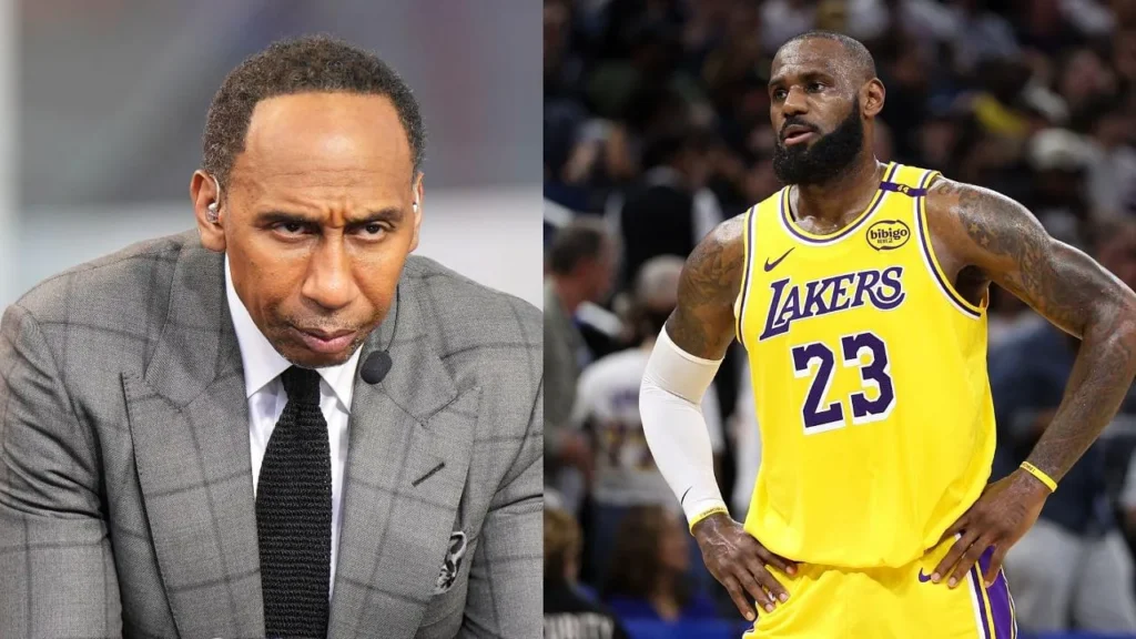 Stephen A. Smith's Bold Claim About LeBron James Retirement Sparks Feud – Ashley Nicole Moss Responds