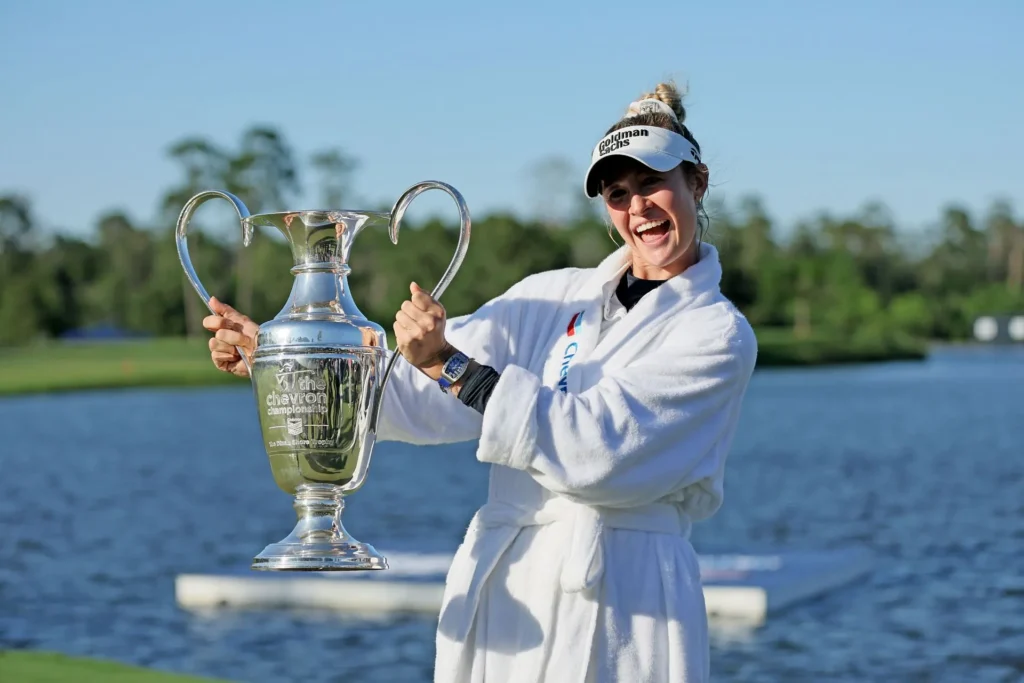 Inside Look: Nelly Korda's Glamorous Golf Dinner with Top Players and Gourmet Caviar at Chevron Championship