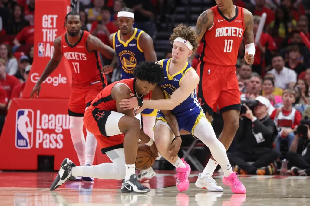 Warriors vs Rockets Thriller: Key Moments and Player Highlights from 2025 NBA Playoffs Game 2