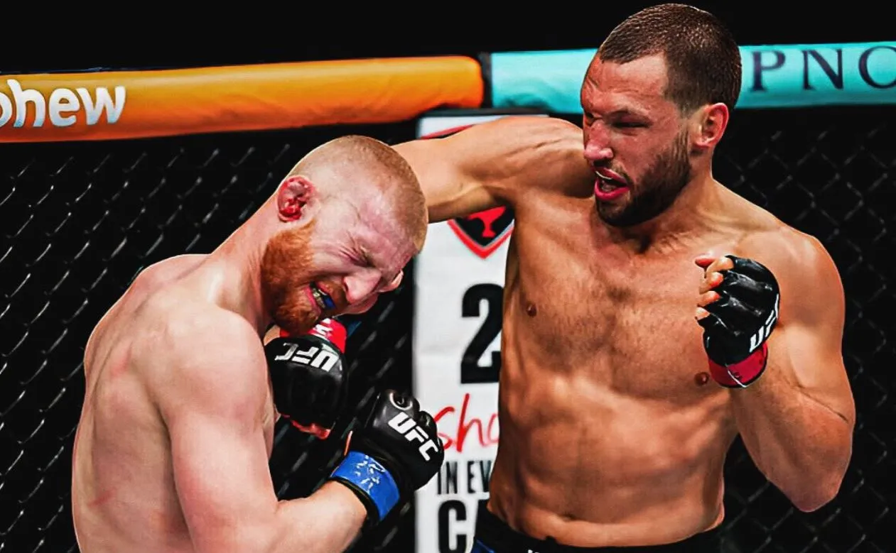 Bo Nickal's Undefeated Streak Ends in Shocking Knockout by Reinier De Ridder at UFC Des Moines