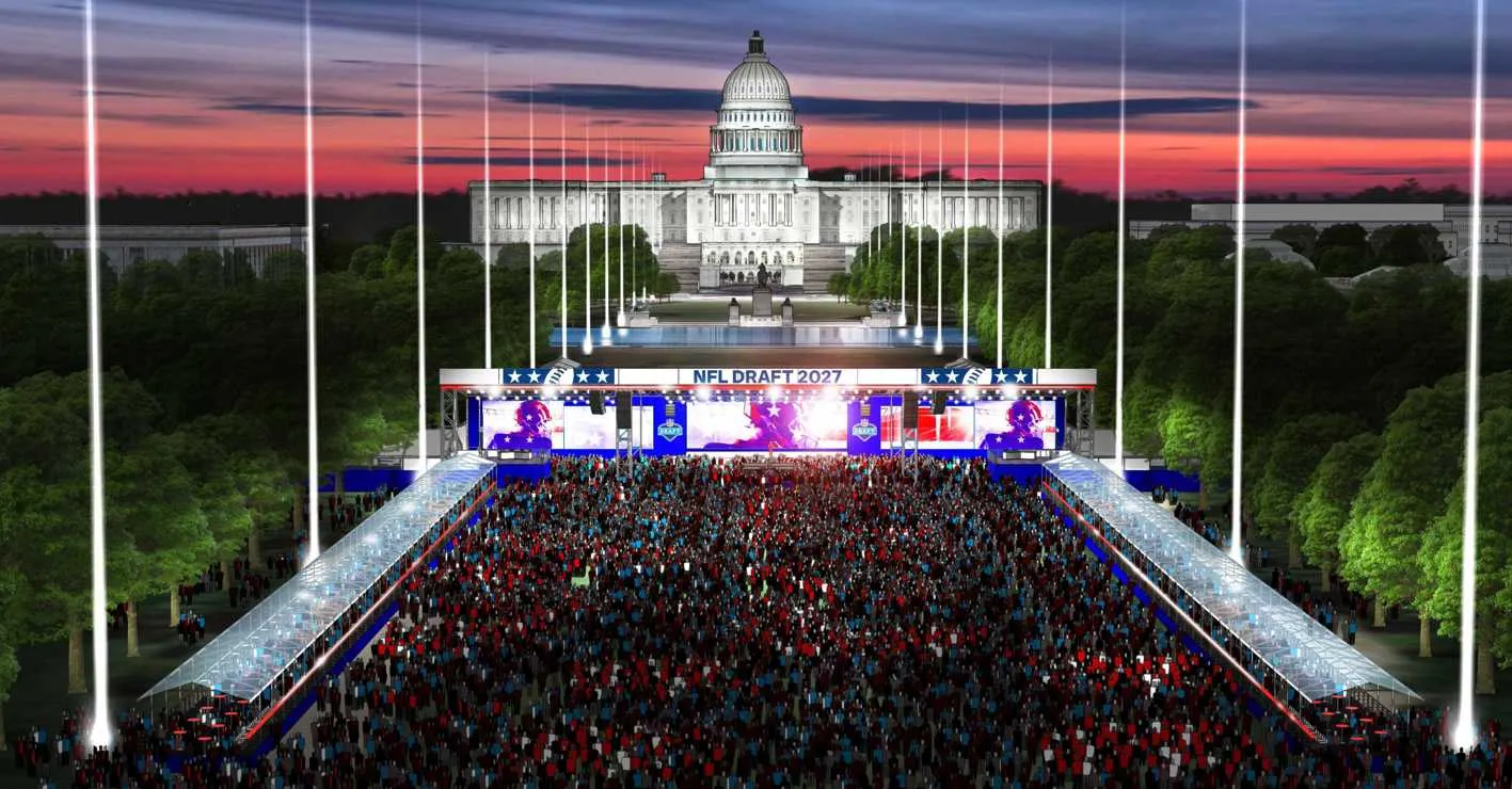 Why Washington, D.C. is the New Home of the NFL Draft in 2027 After 86 Years